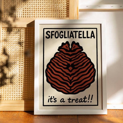 Sfogliatella Pastry Kitchen Print