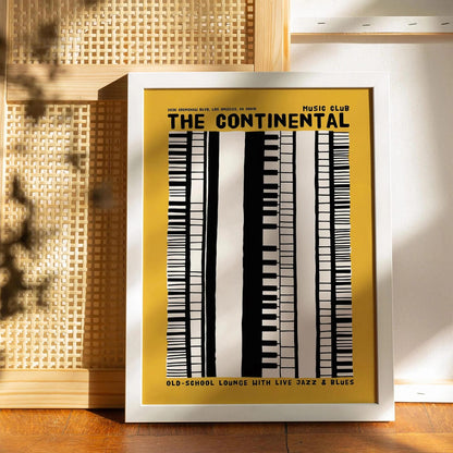 Vintage Jazz & Blues Lounge Art