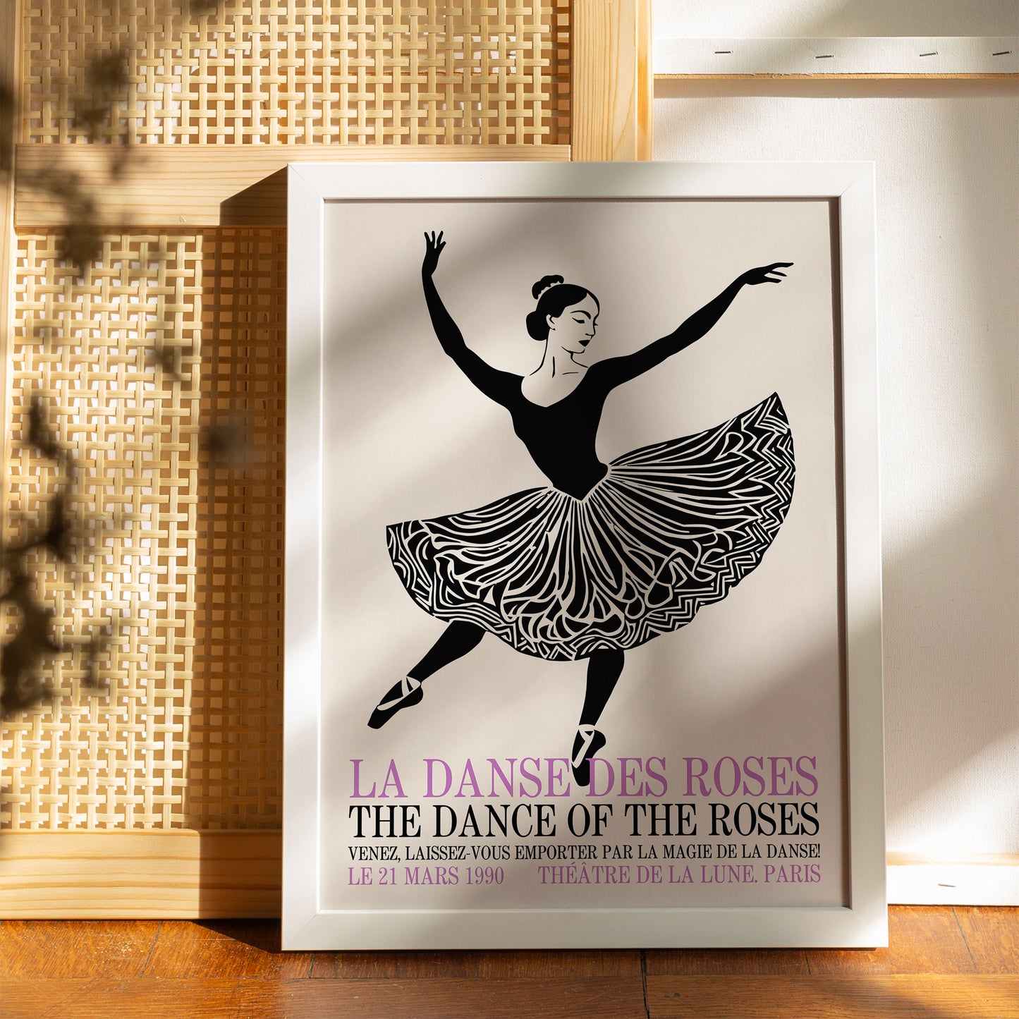 Vintage French Ballet Poster