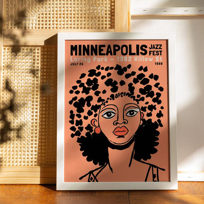 Minneapolis Jazz Fest 1999 Poster