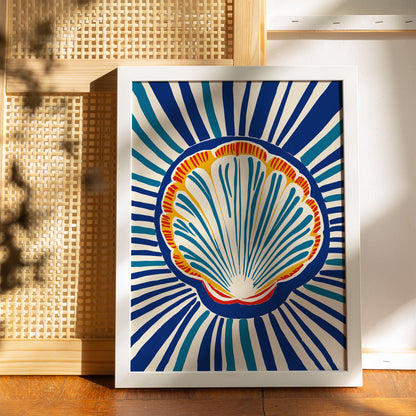 Seashell Coastal Wall Art