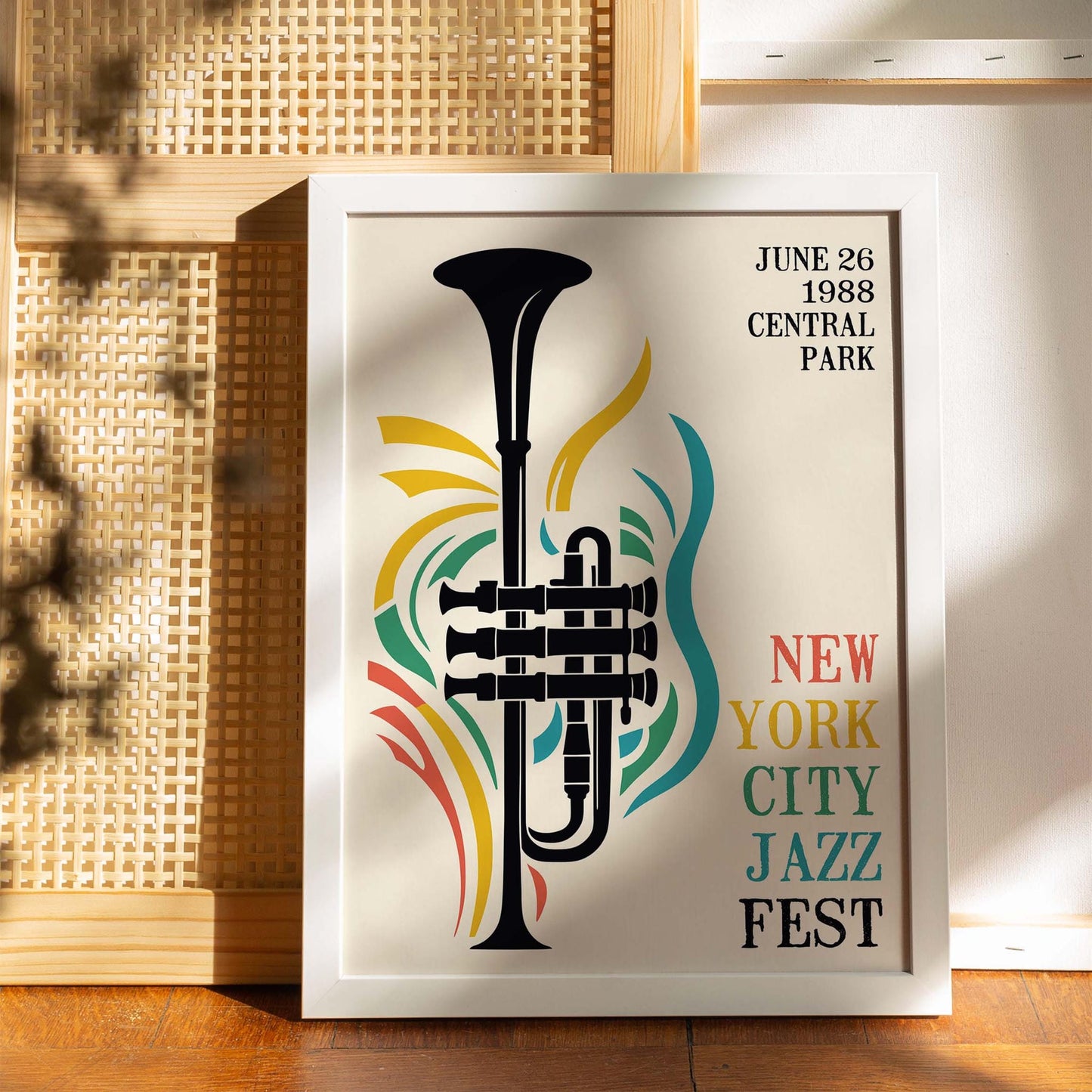 NYC Jazz Fest Poster Print