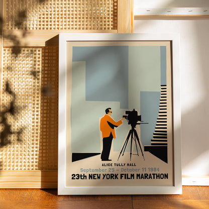 New York Film Festival Poster Print