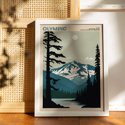 Olympic National Park Poster