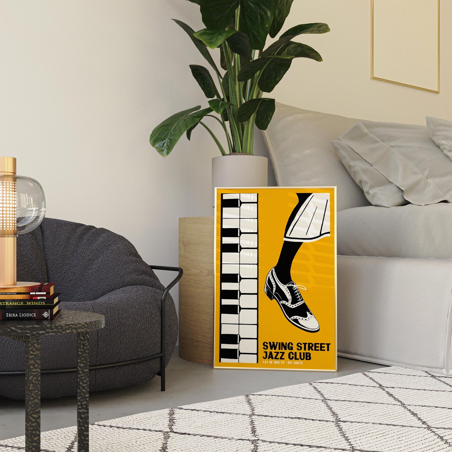 Swing Street Jazz Club Poster