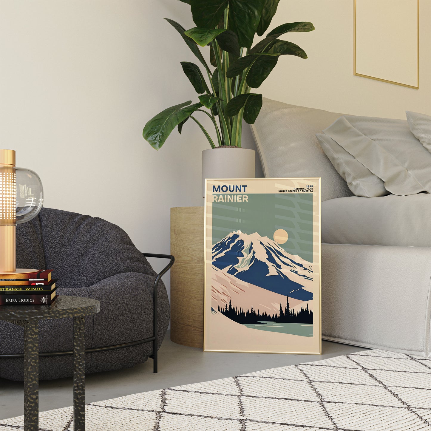 Mount Rainier National Park Poster