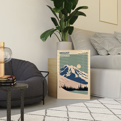 Mount Rainier National Park Poster