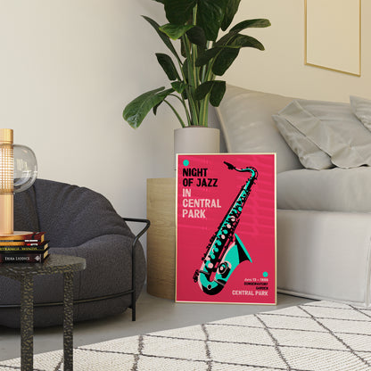 Central Park Jazz Festival 1999 Poster