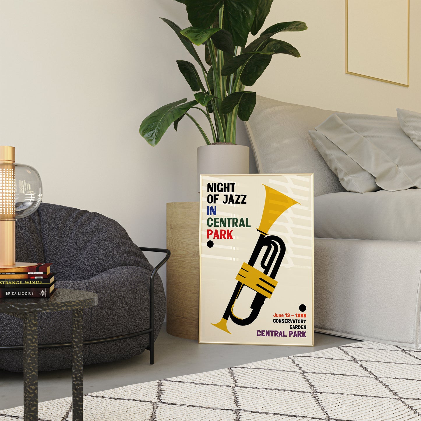 Central Park 1999 Jazz Festival Poster