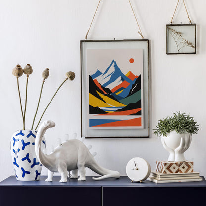 Abstract Landscape Art Print