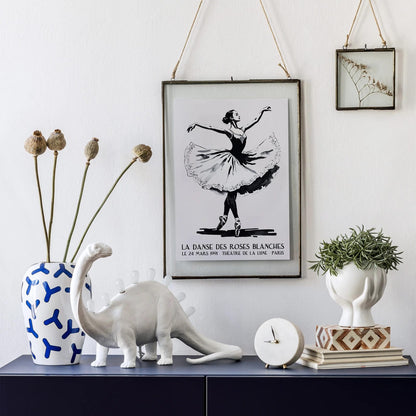 1991 Paris Ballet Retro Poster