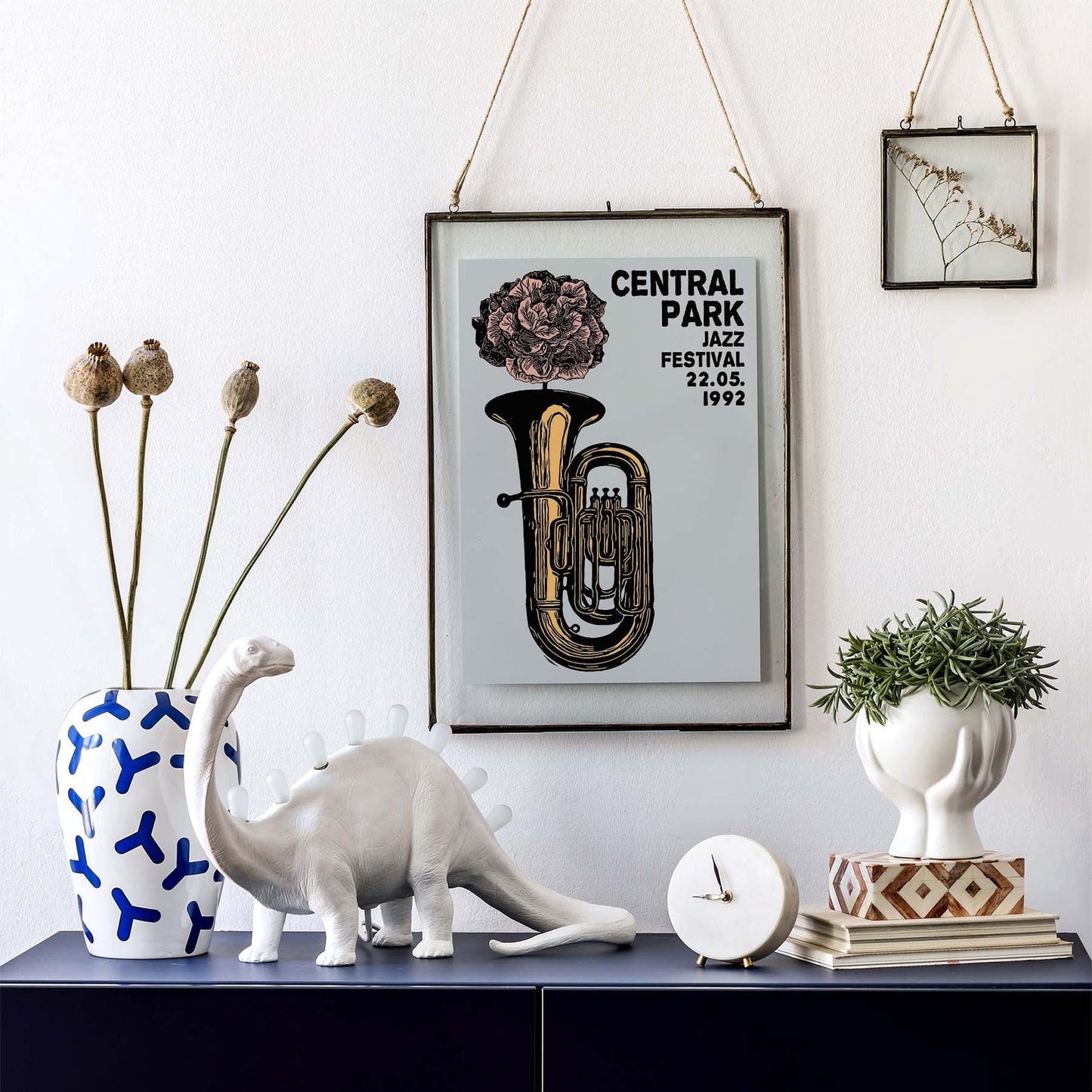 Central Park Jazz Poster Print