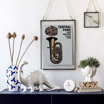 Central Park Jazz Poster Print