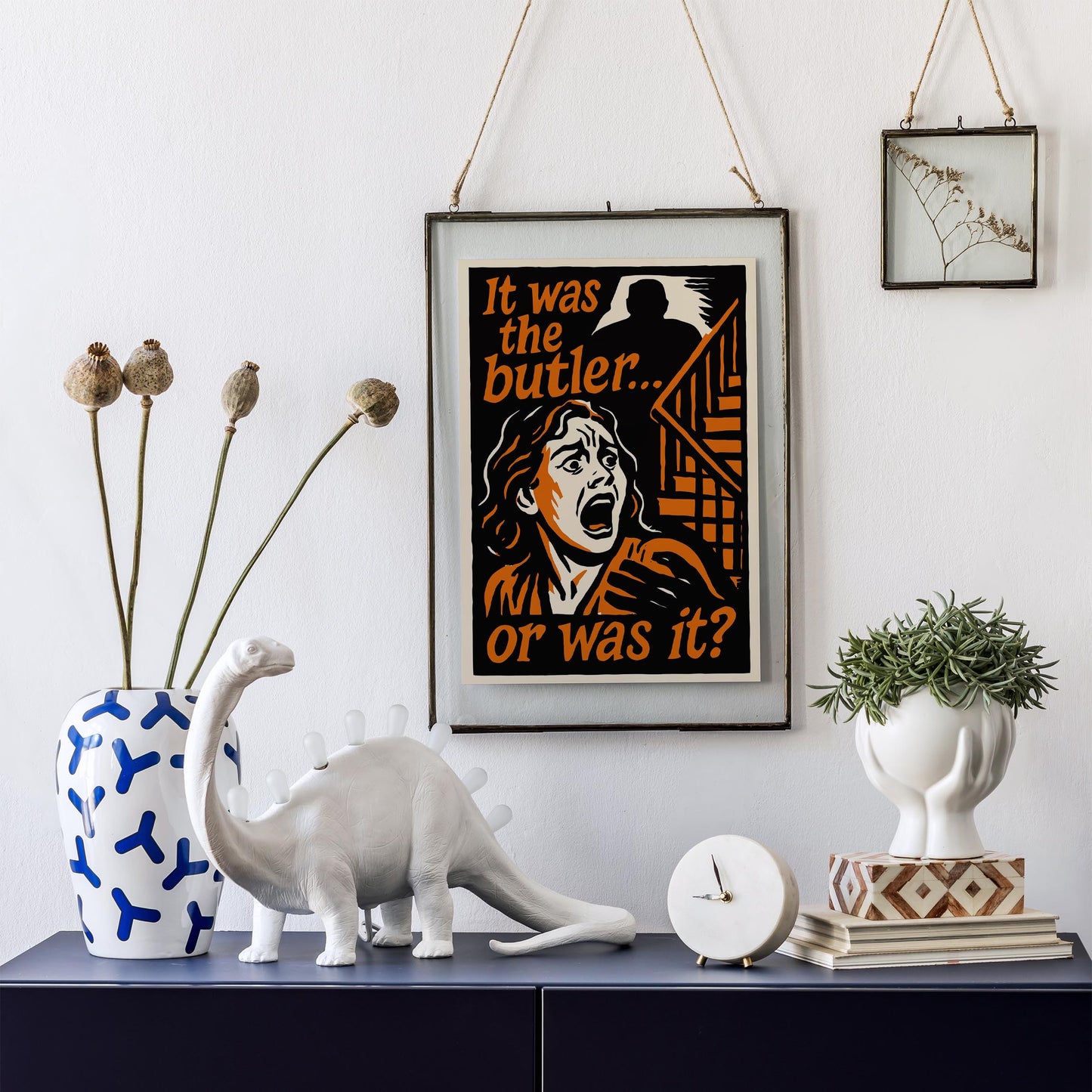 Butler Mystery Poster Print