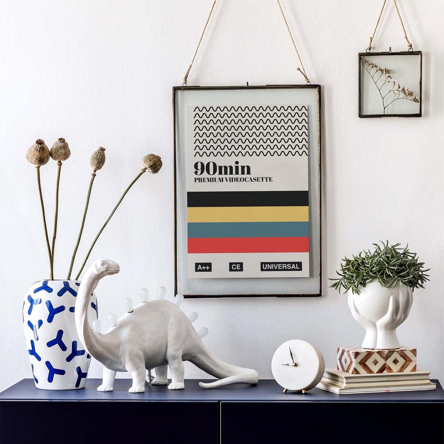 Retro Videocassette Poster Print