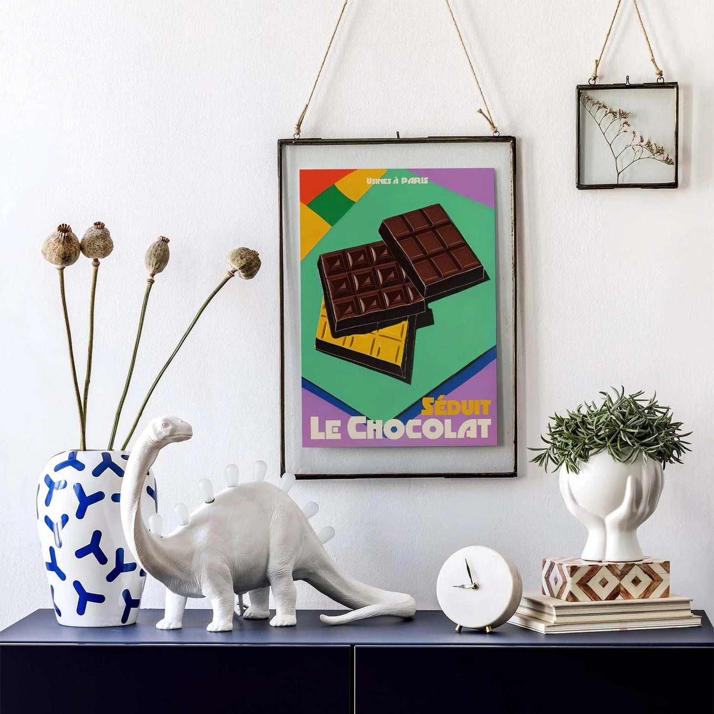Le Chocolat Paris Poster Print