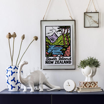 New Zealand Landscape Poster Print