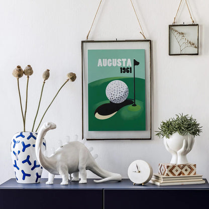 Augusta 1961 Golfing Poster