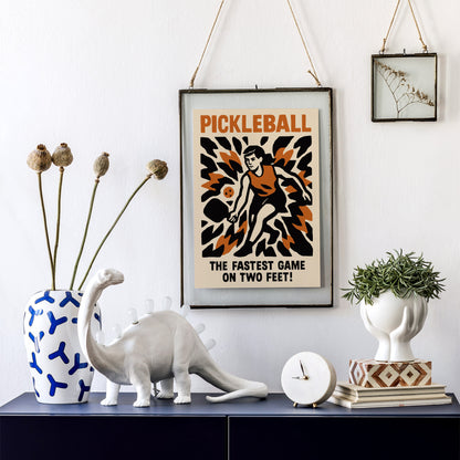 Pickleball The Fastest Game Poster