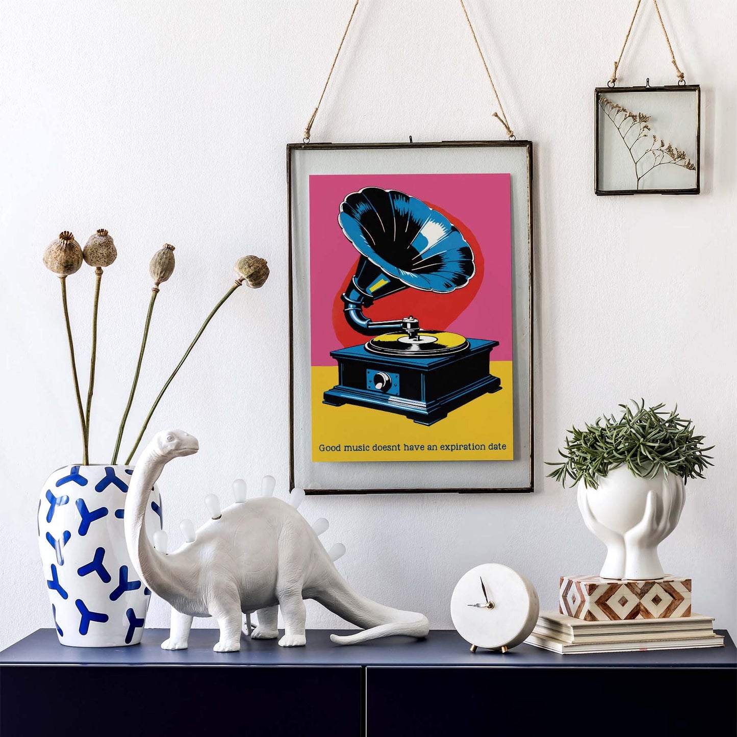 Retro Music Vibes – Wall Art Print