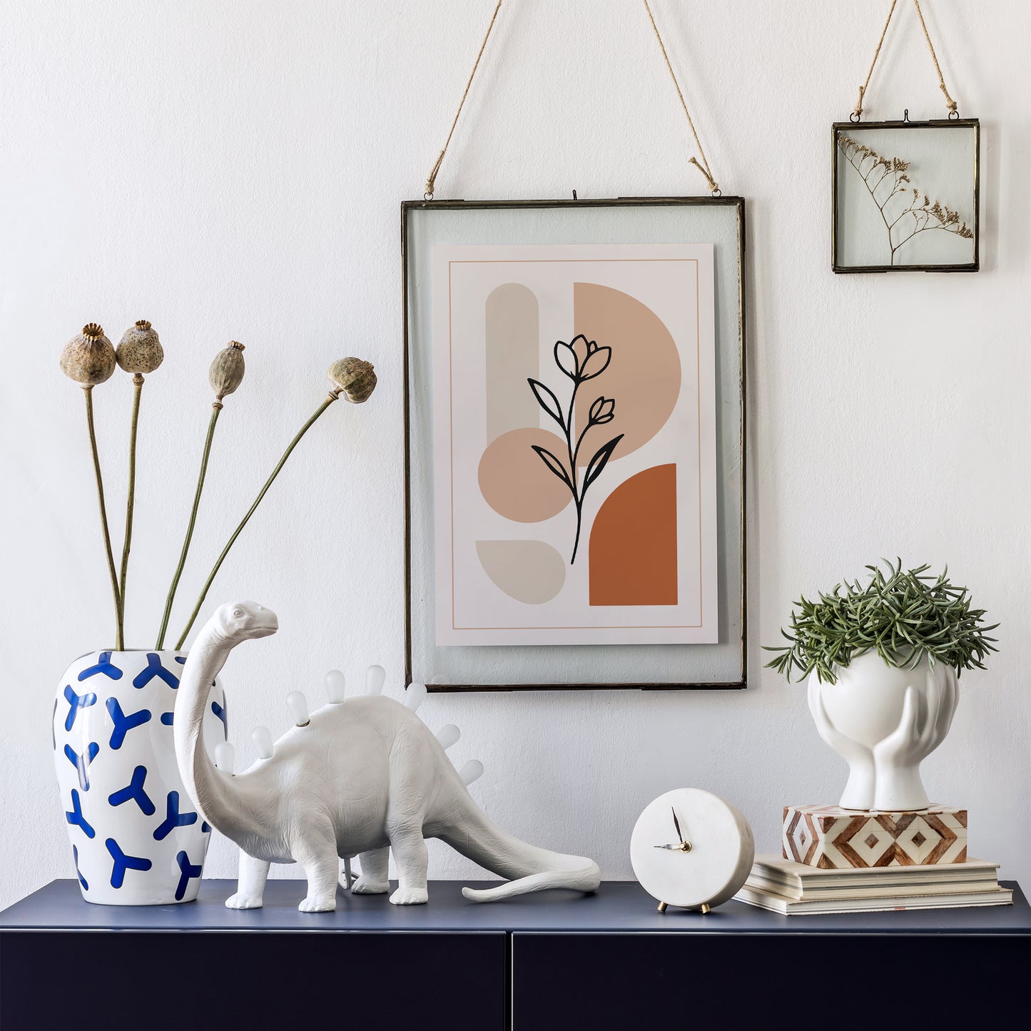 Modern Minimalist Flower Art Print 2025