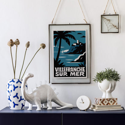 Villefranche Coast Poster
