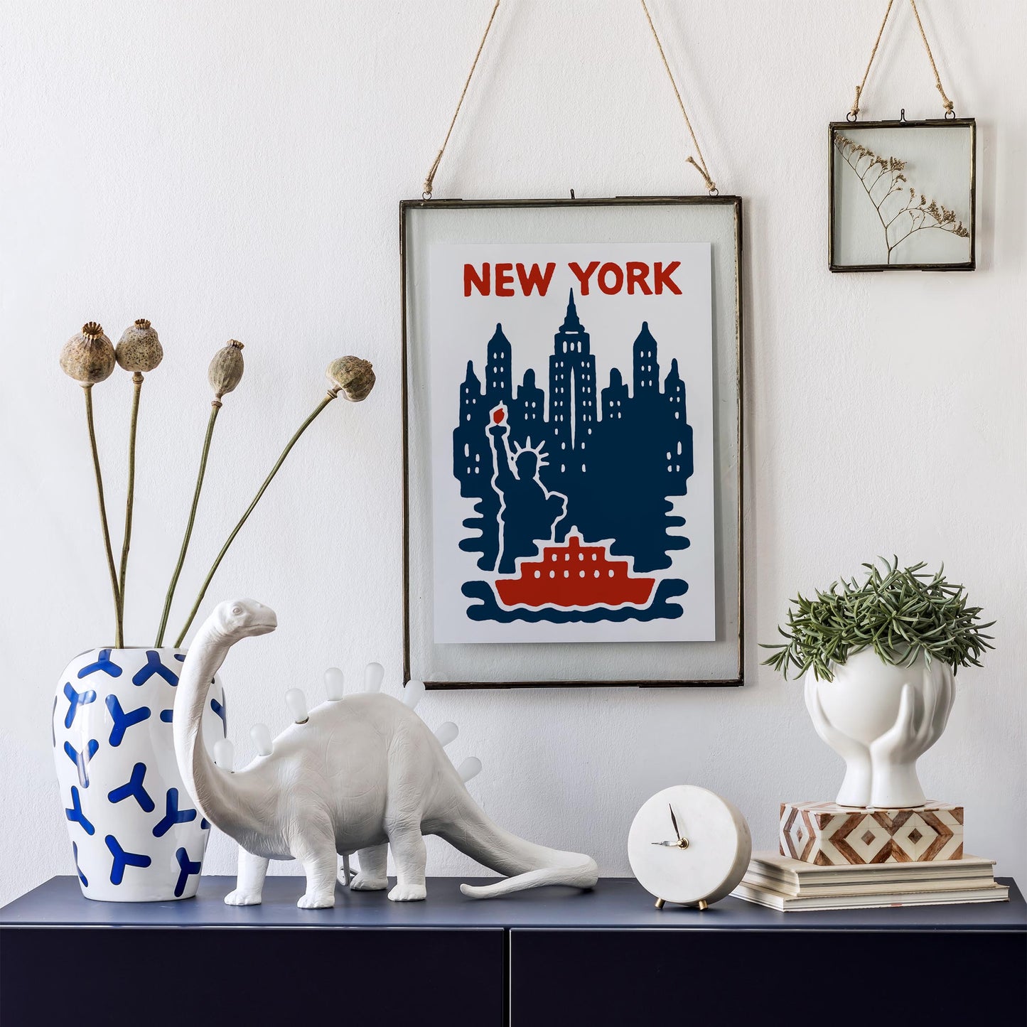 New York Skyline Wall Art Poster