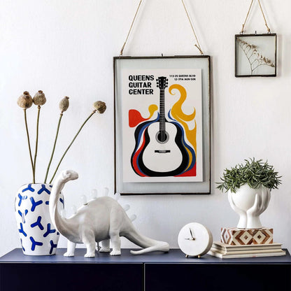 Queens Guitar Center Poster Print