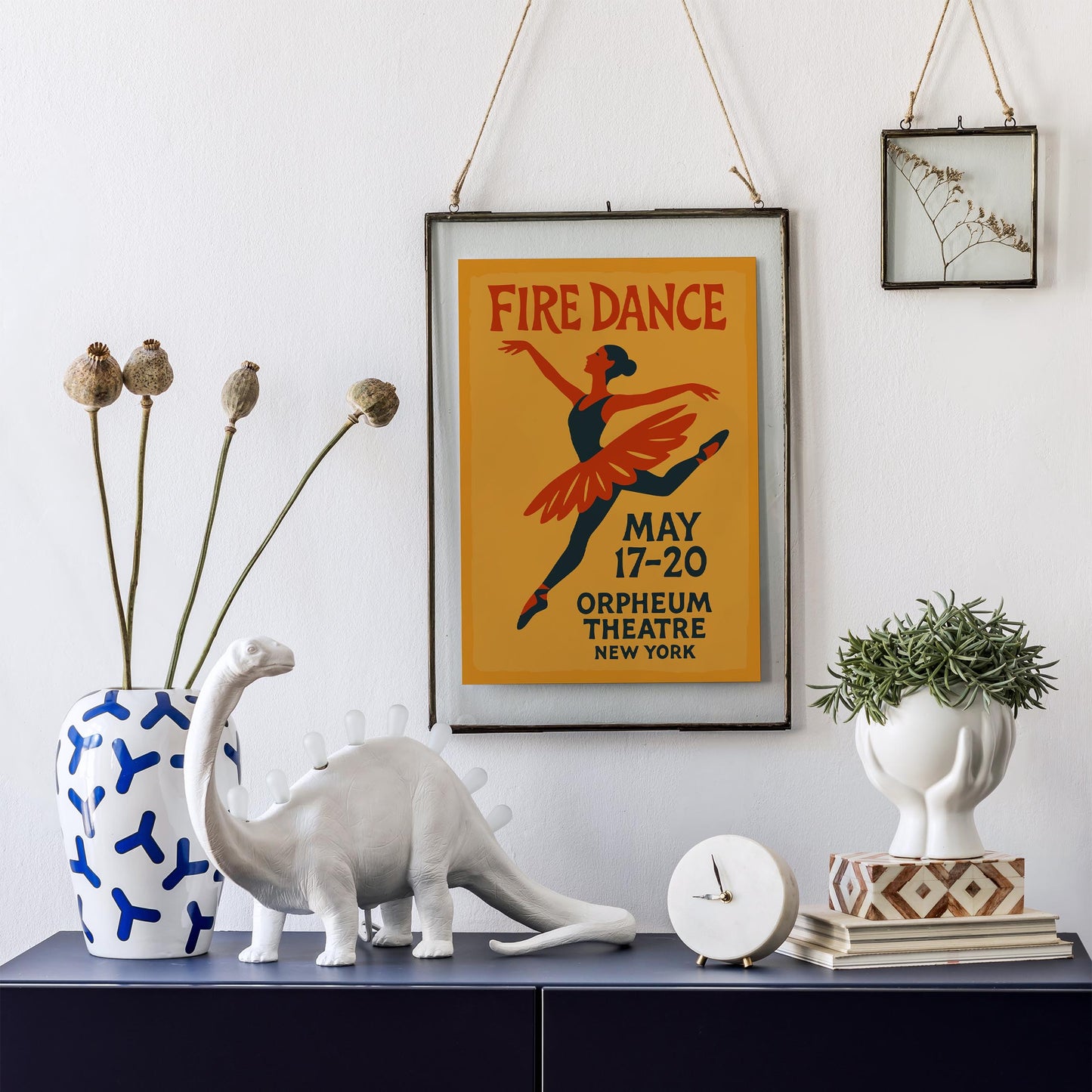 Fire Dance Poster Print