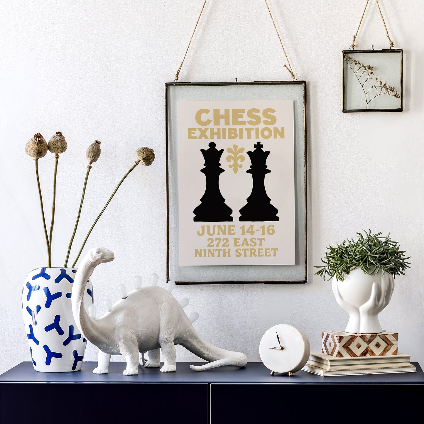 Chess Exhibition Poster