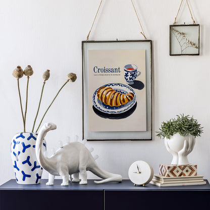 Croissant French Art Print