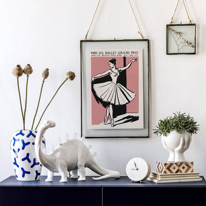 1985 U.S. Ballet Grand Prix Poster