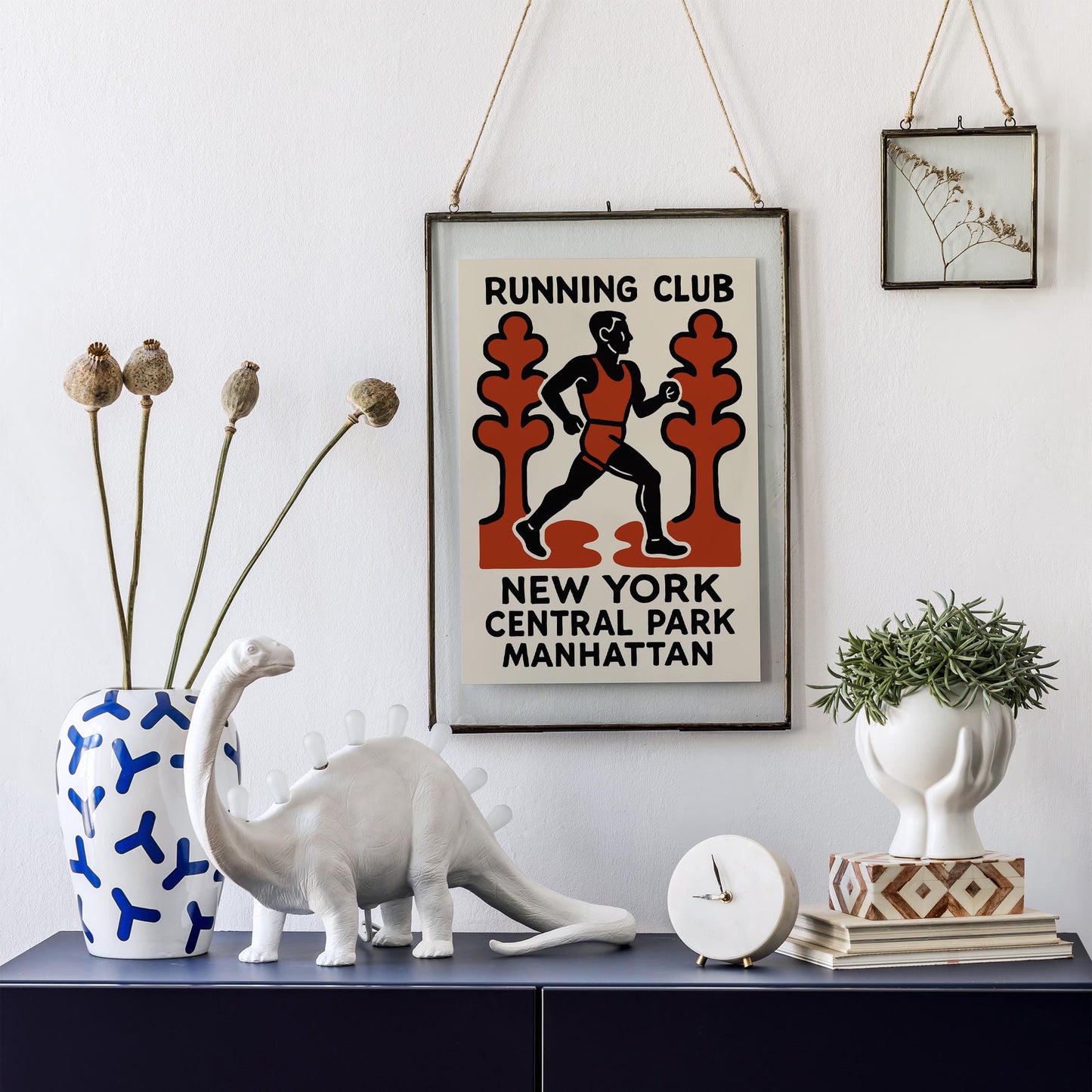 Running Club Manhattan Poster