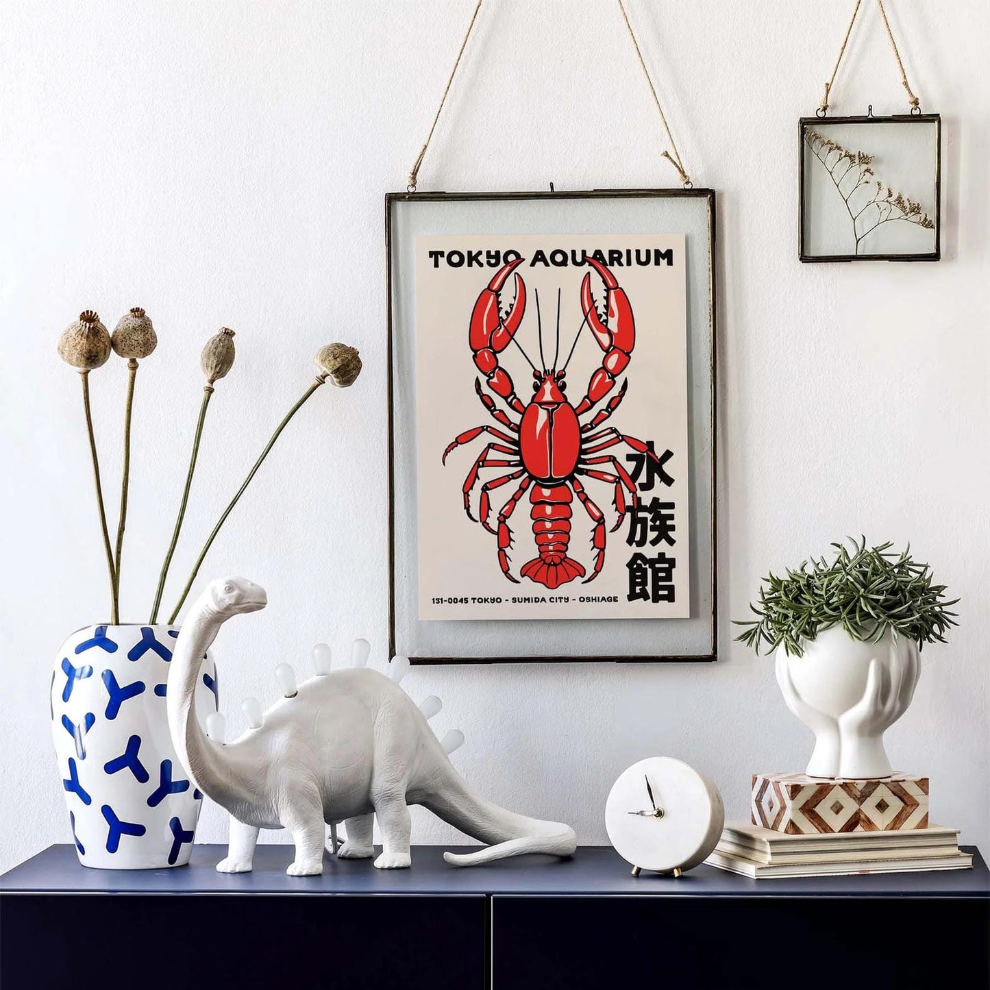 Tokyo Lobster Poster Print