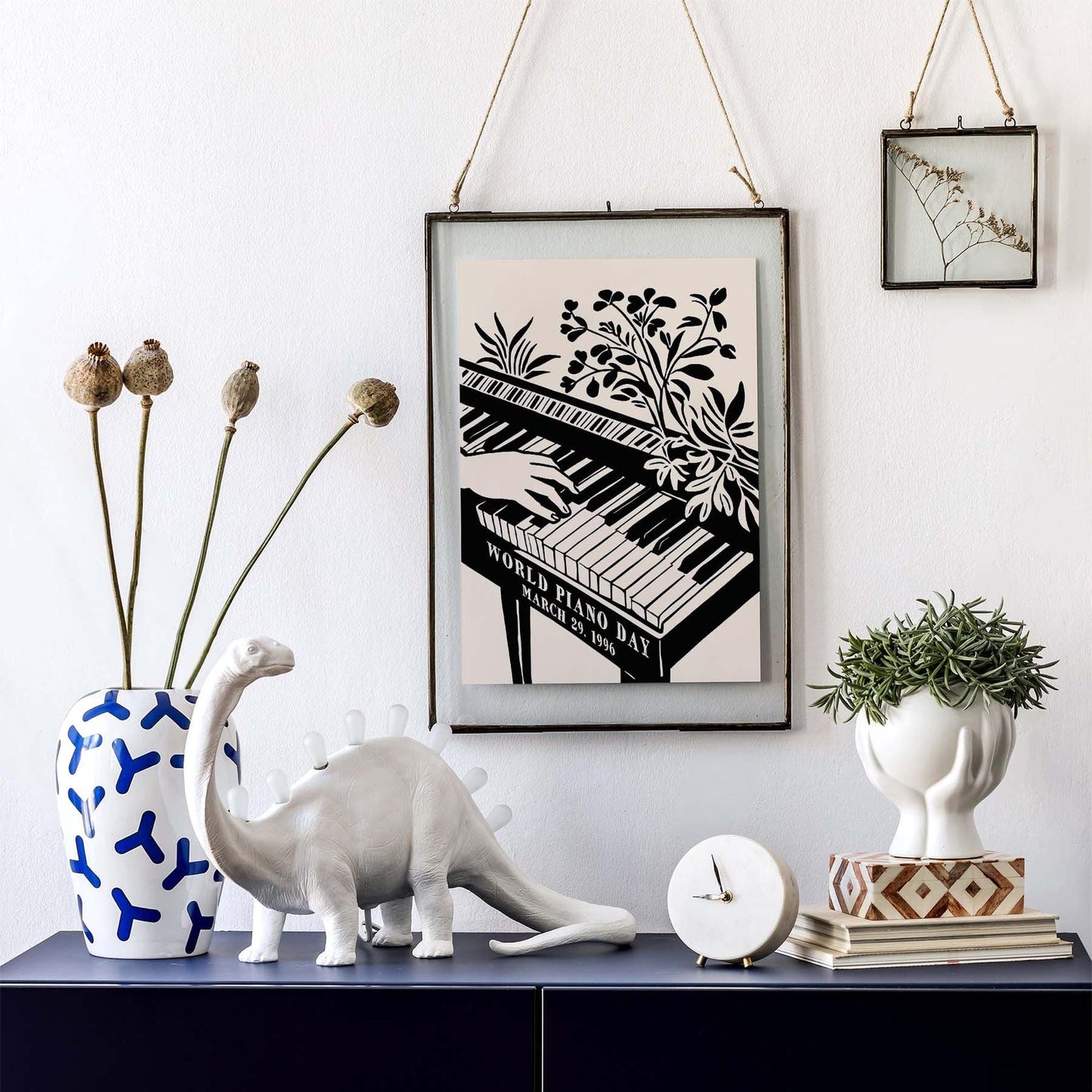 World Piano Day Poster Print