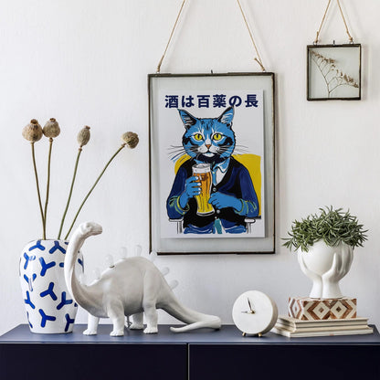 Japanese Beer Art Print