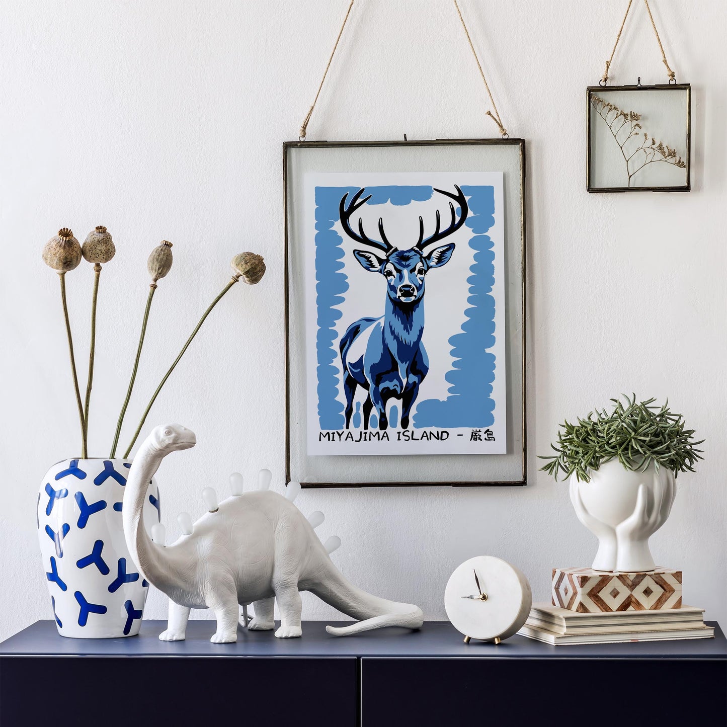 Miyajima Deer Poster Print