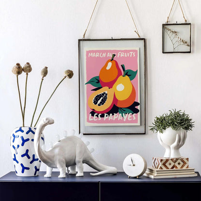 Les Papayes Poster Print