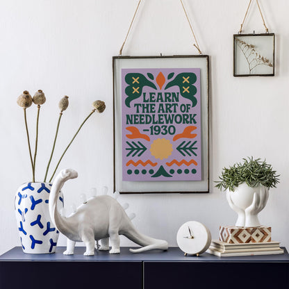 Needlework Art Print