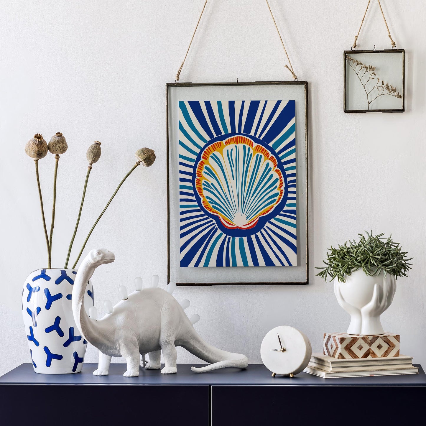 Seashell Coastal Wall Art