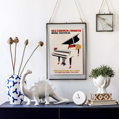 Philharmonie Music Poster Print