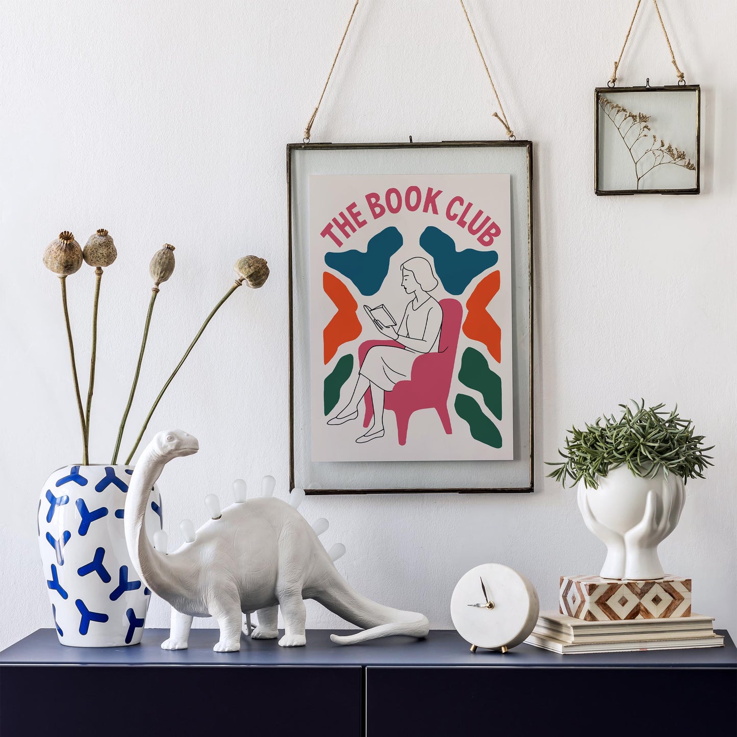 Book Club Wall Art Print