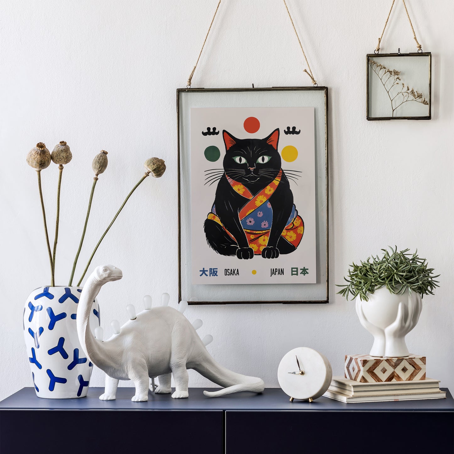 Osaka - Japan - Cute Cat Poster