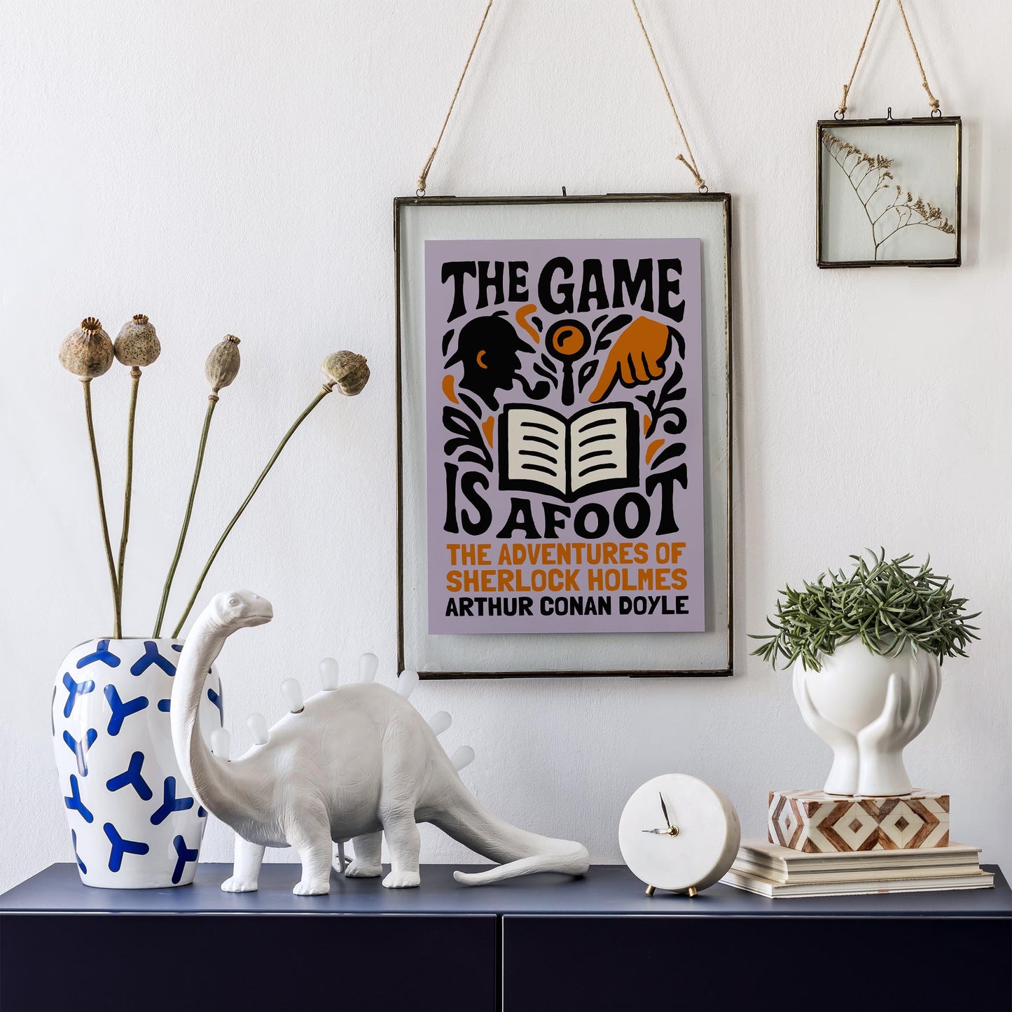 Sherlock Holmes Book Poster