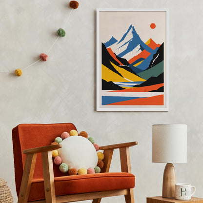 Abstract Landscape Art Print