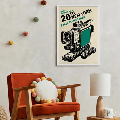 New York Film Marathon Poster