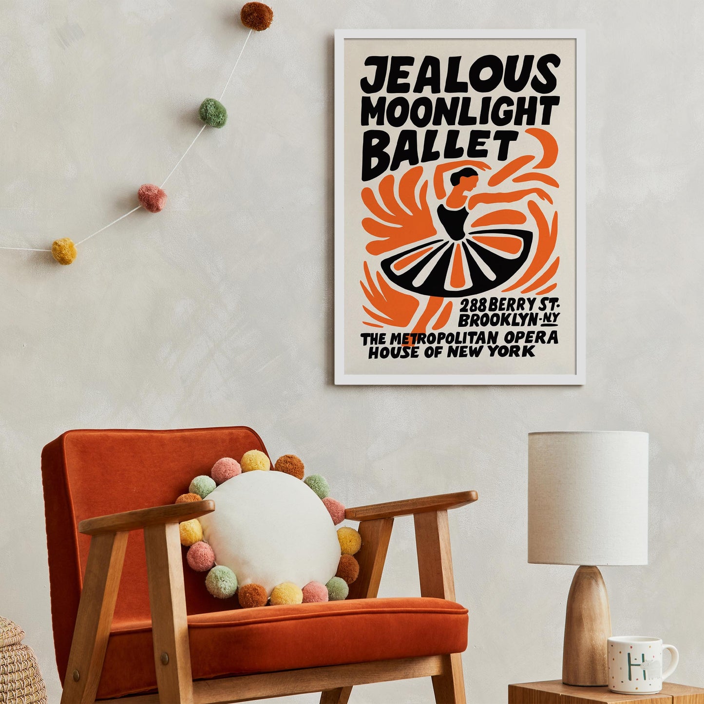 Jealous Moonlight Ballet Poster