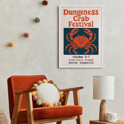 Dungeness Crab Festival Poster