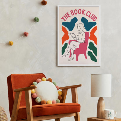 Book Club Wall Art Print