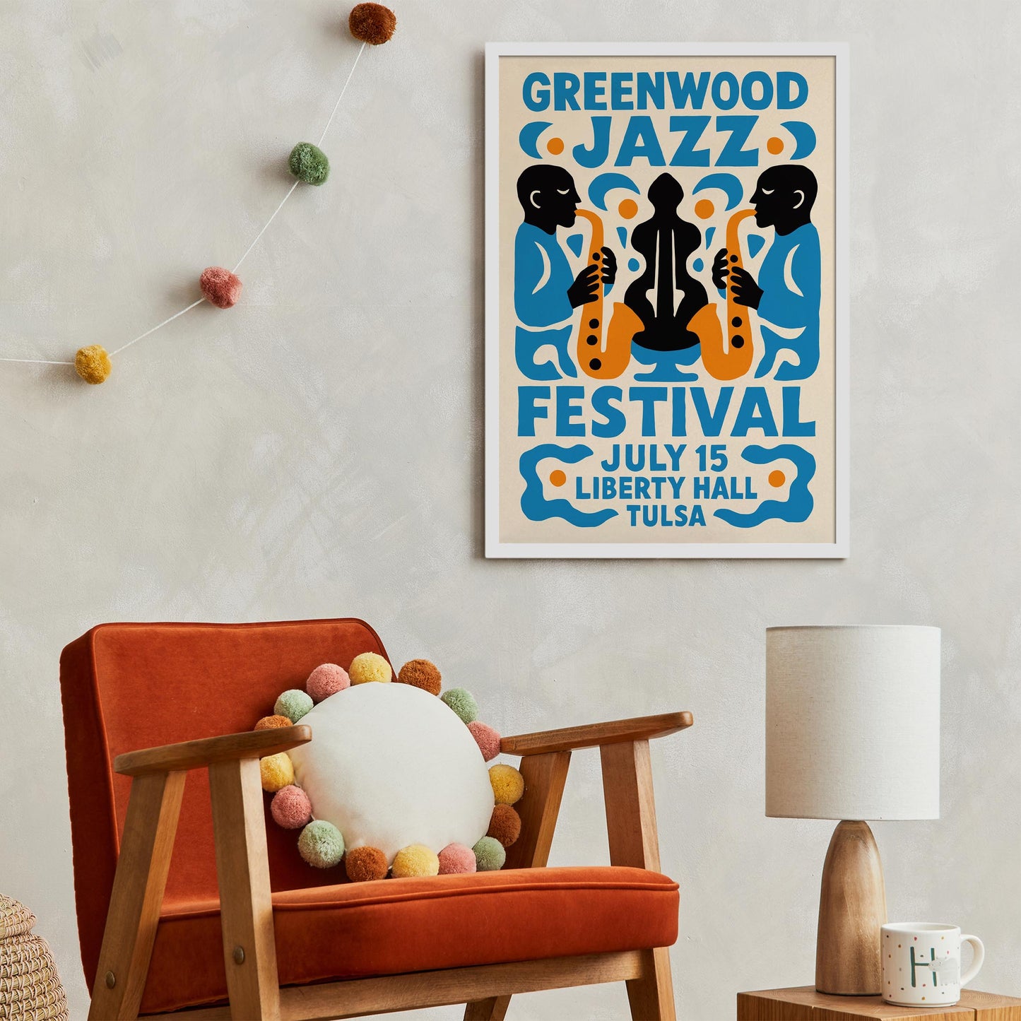 Greenwood Jazz Festival Poster